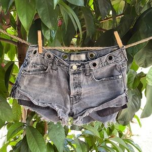 Free people denim shorts